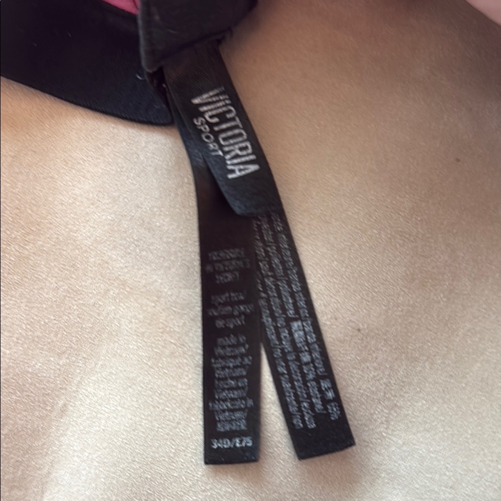 Victoria Secret Sport 34D Pink VS Sports Bra - Picture 7 of 11